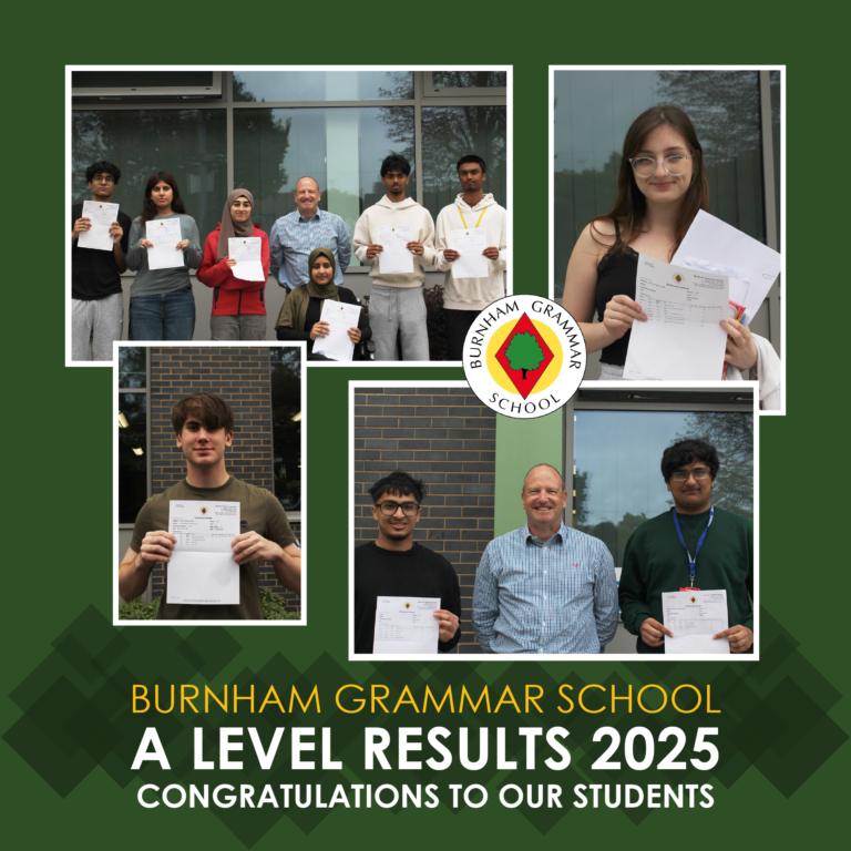 Burnham Grammar School 11 plus 2027